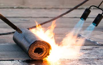 Six Road Ends asphalt flat roofing repairs