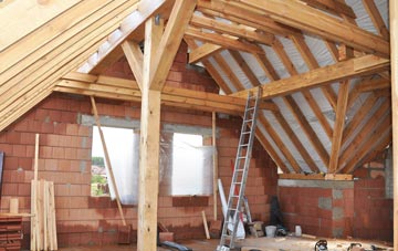 Six Road Ends attic trusses